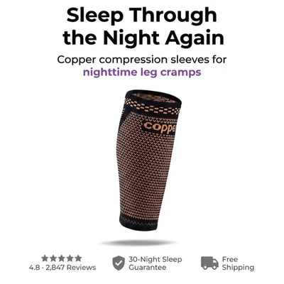CalmCalf™ - Copper Compression Sleeve