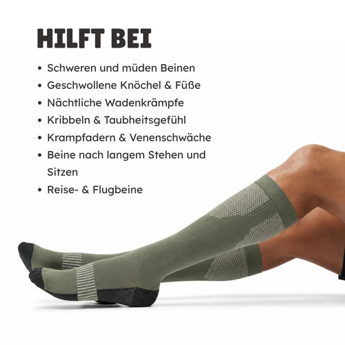 Kompressionsstrümpfe für Herren | 15–25 mmHg