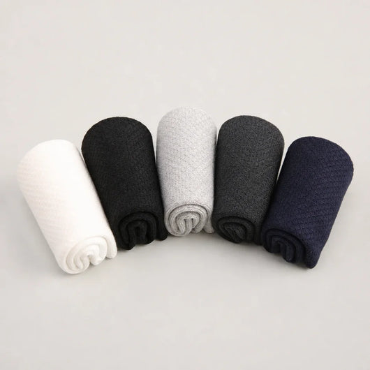 Bambus Crew Socken Navy Blau weich bequem – NoMoreCramp