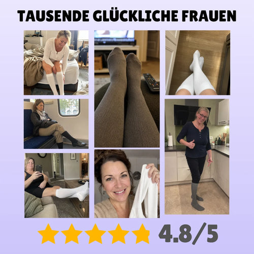 Premium Bambus Kompressionsstrümpfe