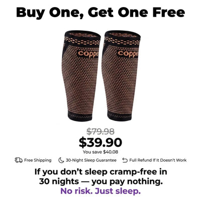CalmCalf™ - Copper Compression Sleeve
