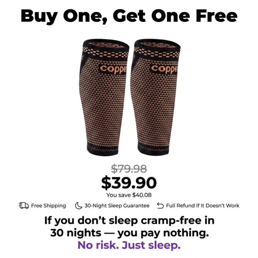 CalmCalf™ - Copper Compression Sleeve